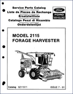 ford new holland 2115 1991 parts catalog, ford new holland parts catalog, ford new holland new
