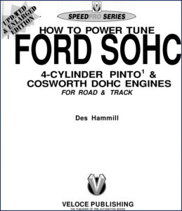 ford pinto, cosworth dohc technical manual, ford manual, ford pinto,