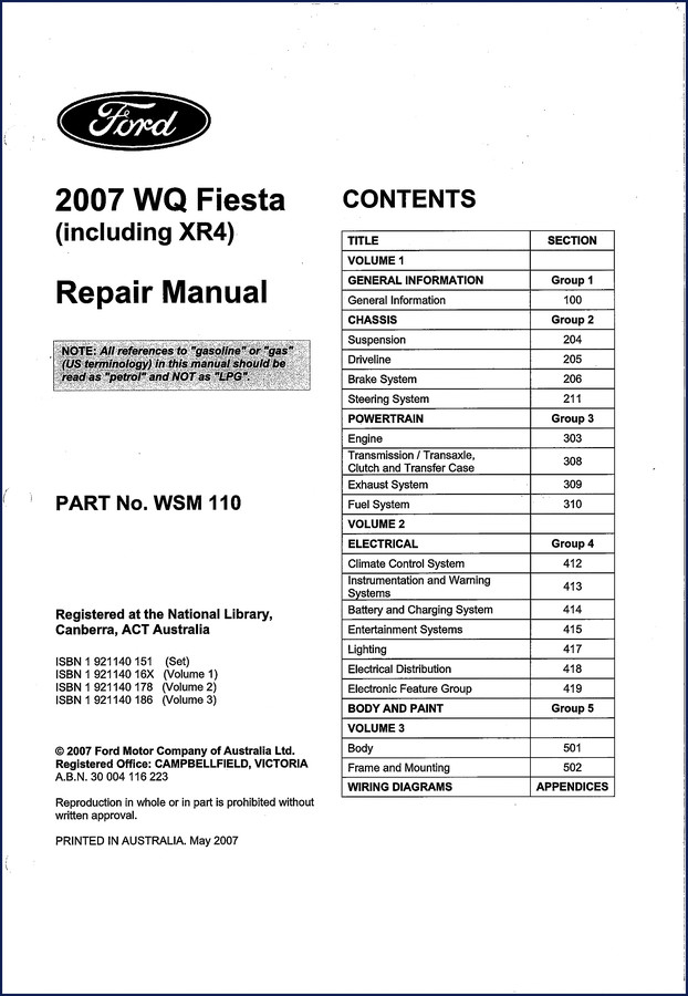 ford fiesta, xr4 2007 repair manual, ford repair manual, ford fiesta,