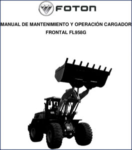 foton fl958g operators manual, foton manual, foton fl958g