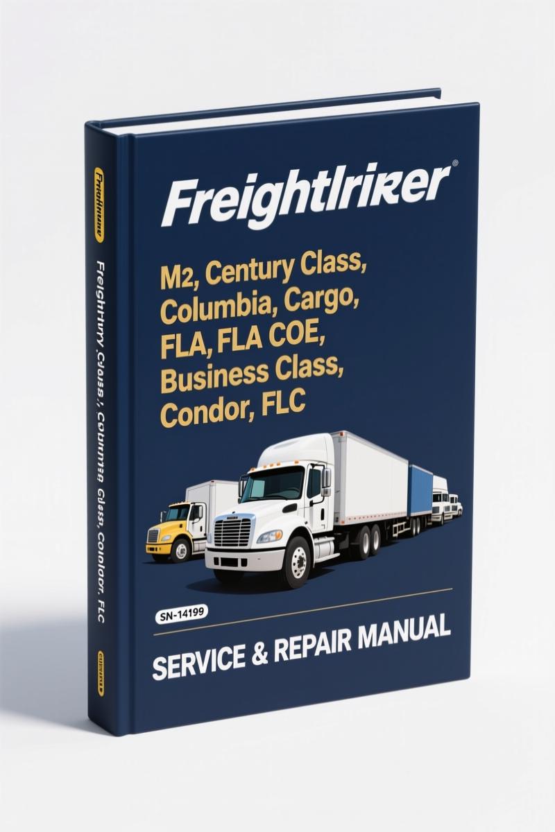freightliner fla coe, flb coe, flc 112, fld,, freightliner service manual, freightliner fla