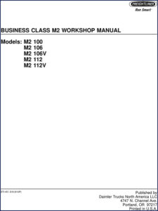 freightliner m2 100, freightliner manual, freightliner m2