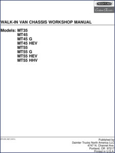 freightliner mt35 mt45 mt55 workshop manual, freightliner workshop manual, freightliner mt35