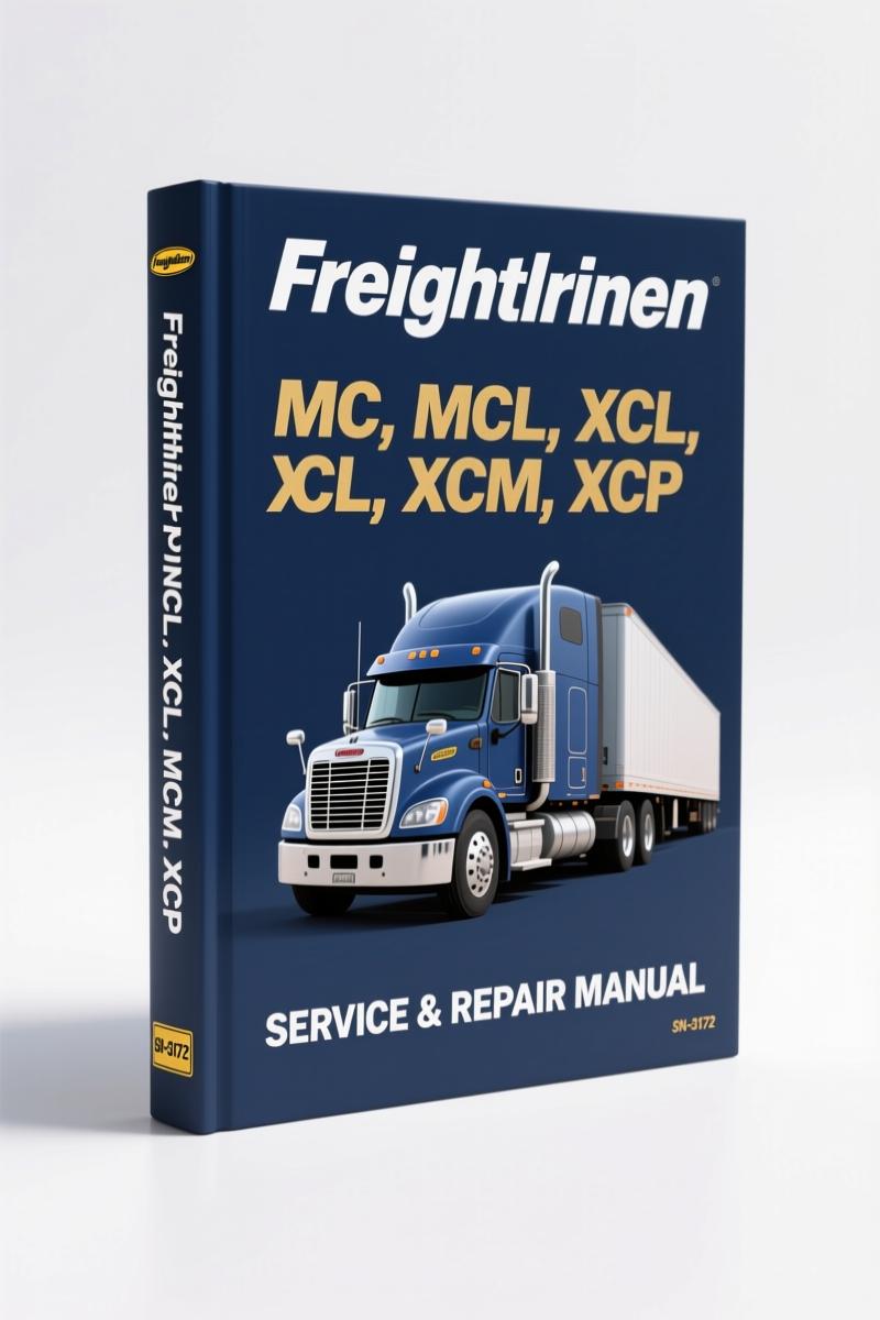 freightliner mc mcl xcl xcm xcp 2014 service, freightliner service manual, freightliner mc