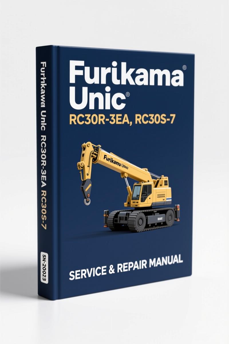 furukawa unic rc30r, furukawa unic manual, furukawa unic unic