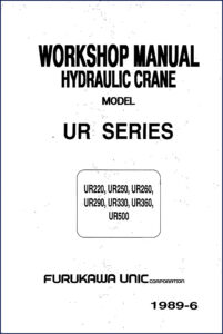 furukawa unic ur330 ur500 ur220 ur250 ur260 1989, furukawa unic workshop manual, furukawa unic unic