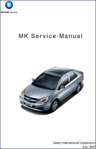 geely mk 2007 service manual, geely service manual, geely mk