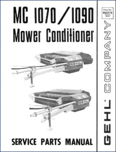 gehl 1070, 1090 parts catalog, gehl parts catalog, gehl 1070,