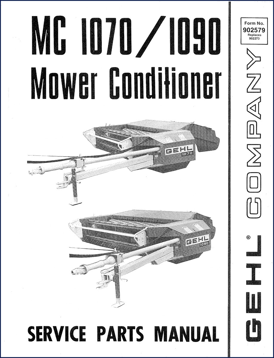 gehl 1070, 1090 parts catalog, gehl parts catalog, gehl 1070,