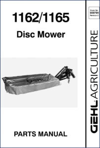 gehl 1162, 1165 parts catalog, gehl parts catalog, gehl 1162,