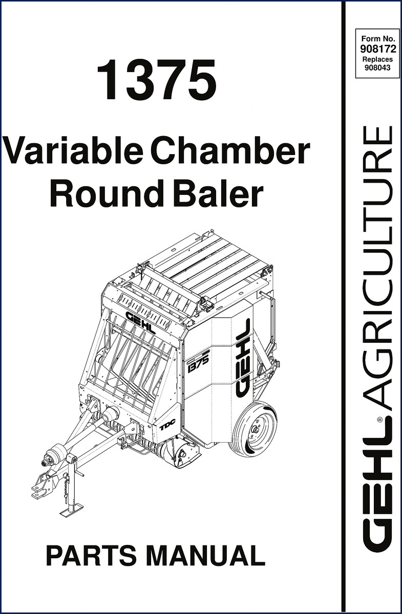 gehl 1375 parts catalog, gehl parts catalog, gehl 1375
