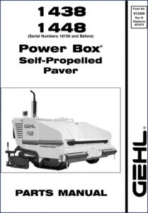 gehl 1438, 1448 parts catalog, gehl parts catalog, gehl 1438,