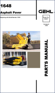 gehl 1648 2009 parts catalog, gehl parts catalog, gehl 1648