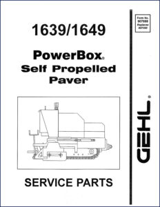 gehl 1639, 1649 parts catalog, gehl parts catalog, gehl 1639,