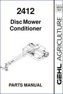gehl 2412 parts catalog, gehl parts catalog, gehl 2412