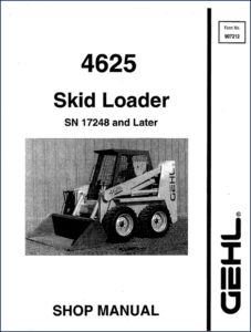gehl 4625 workshop manual, gehl workshop manual, gehl 4625