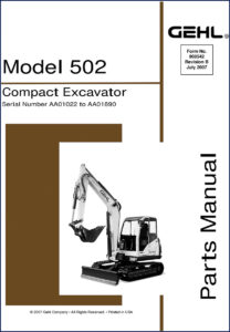 gehl 502 2007 parts catalog, gehl parts catalog, gehl 502