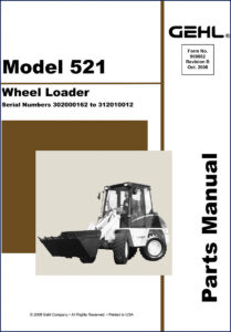 gehl 521 2008 parts catalog, gehl parts catalog, gehl 521