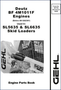 gehl sl5635, sl6635, 5635 1999 parts catalog, gehl parts catalog, gehl sl5635,