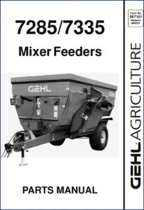 gehl 7285, 7335 parts catalog, gehl parts catalog, gehl 7285,