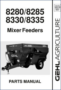 gehl 8280, 8285, 8330, 8335 parts catalog, gehl parts catalog, gehl 8280,