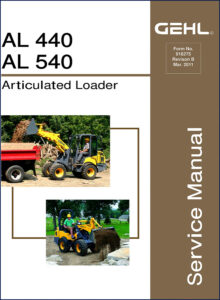 gehl al 540 al 440 2011 service manual, gehl service manual, gehl al
