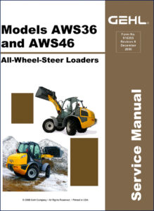 gehl aws46, aws36 2008 service manual, gehl service manual, gehl aws46,