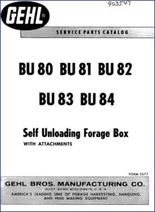 gehl bu 80, gehl manual, gehl bu