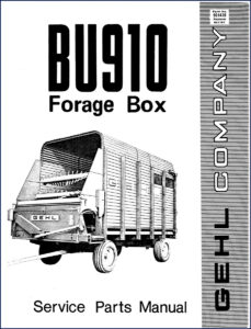 gehl bu910 parts catalog, gehl parts catalog, gehl bu910