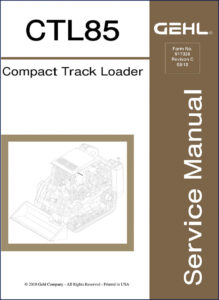 gehl ctl85 2010 service manual, gehl service manual, gehl ctl85