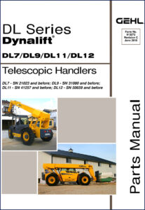 gehl dl7, dl9, dl11, dl12 2010 parts catalog, gehl parts catalog, gehl dl7,