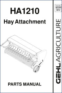 gehl ha1210 parts catalog, gehl parts catalog, gehl ha1210
