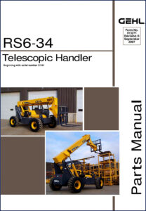 gehl rs6, gehl manual