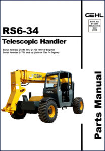 gehl rs6, gehl manual