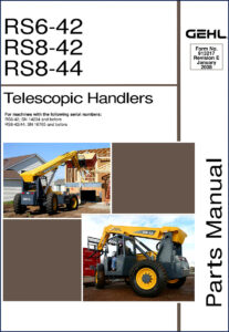 gehl rs6, gehl manual