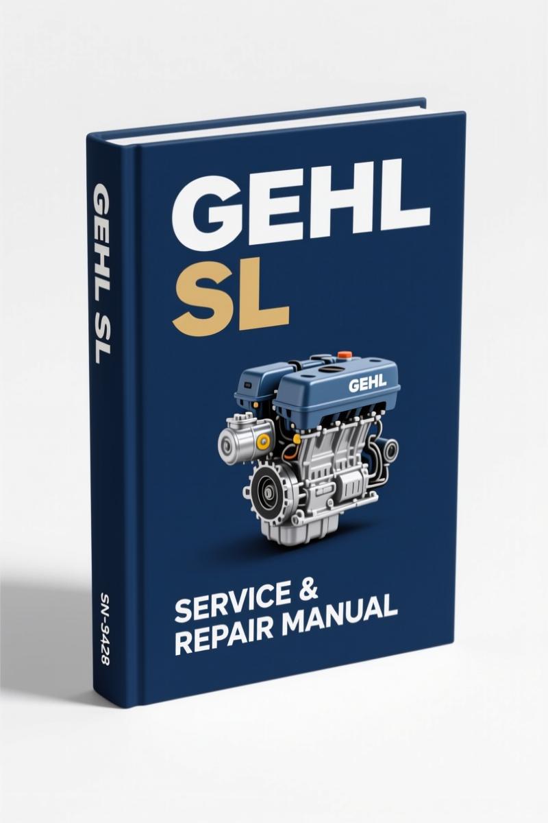 gehl sl service manual, gehl service manual, gehl sl