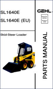 gehl sl1640e 2010 parts catalog, gehl parts catalog, gehl sl1640e