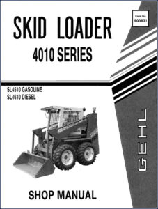gehl sl4510 sl4610 workshop manual, gehl workshop manual, gehl sl4510