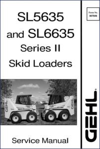 gehl sl5635, sl6635 service manual, gehl service manual, gehl sl5635,