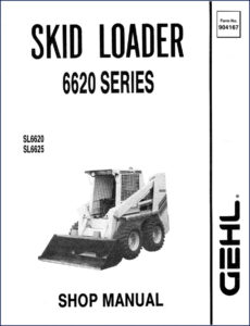 gehl sl6620, sl6625 workshop manual, gehl workshop manual, gehl sl6620,