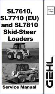 gehl sl7610 sl7710 sl7810 service manual, gehl service manual, gehl sl7610