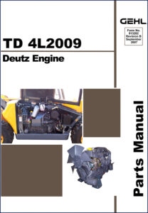 gehl td 4l2009 2007 parts catalog, gehl parts catalog, gehl td