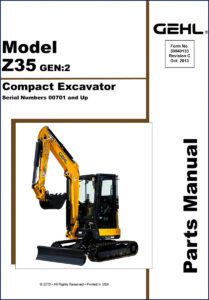gehl z35 2013 parts catalog, gehl parts catalog, gehl z35