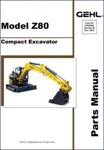 gehl z80 2012 parts catalog, gehl parts catalog, gehl z80
