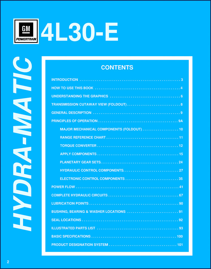 general motors 4l30, general motors manual, general motors motors