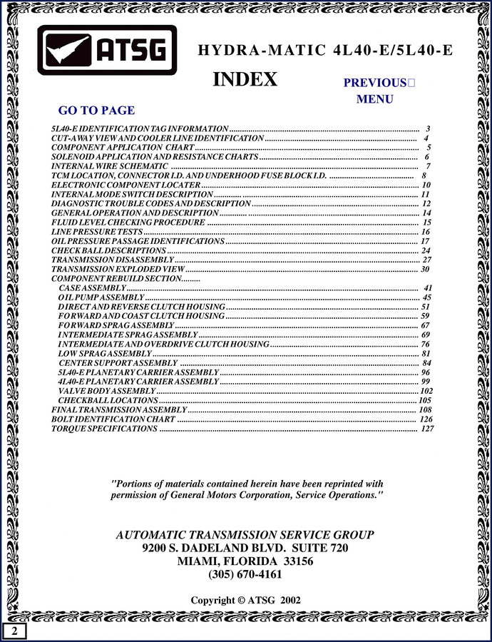 general motors 4l40, general motors manual, general motors motors