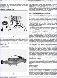 gm cavalier/sunfire installation manual, manual,  cavalier/sunfire