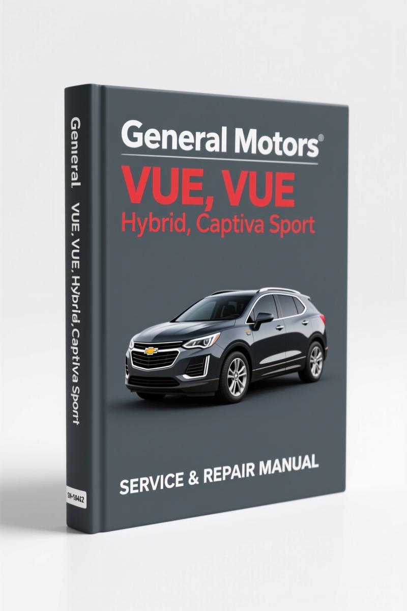 2010 gm vue vue hybrid captiva sport repair, general motors repair manual, general motors gm