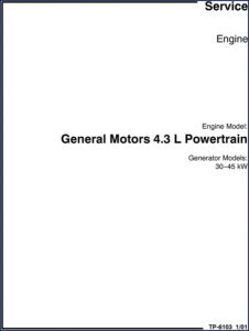 general motors 4.3l powertrain service manual, general motors powertrain service manual, general motors powertrain motors