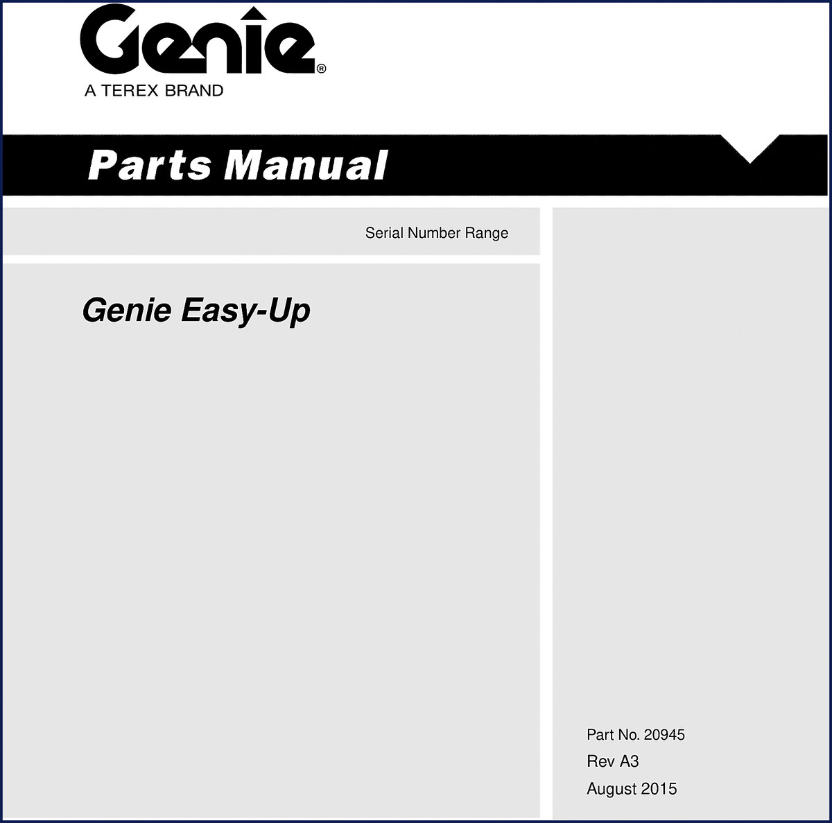 genie easy, genie manual